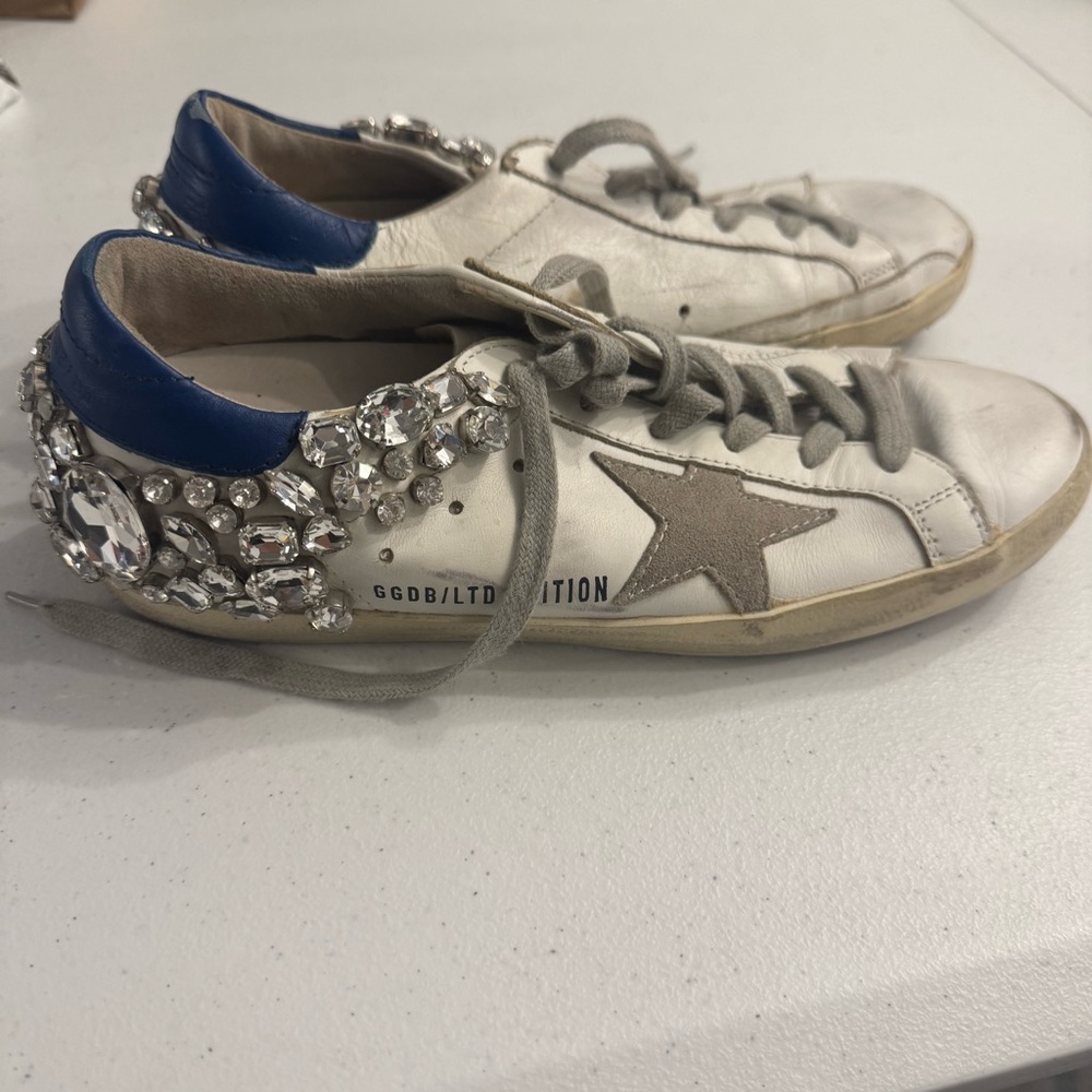Golden Goose Women's Super-Star with Swarovski stone decoration - Picture 2 of 9